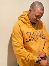 Alpha Old Gold Premium Hoodie